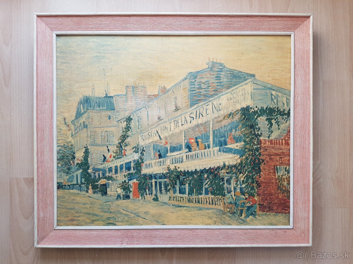 Maľba - Vincent van Gogh - Le Restaurant de la Sirène