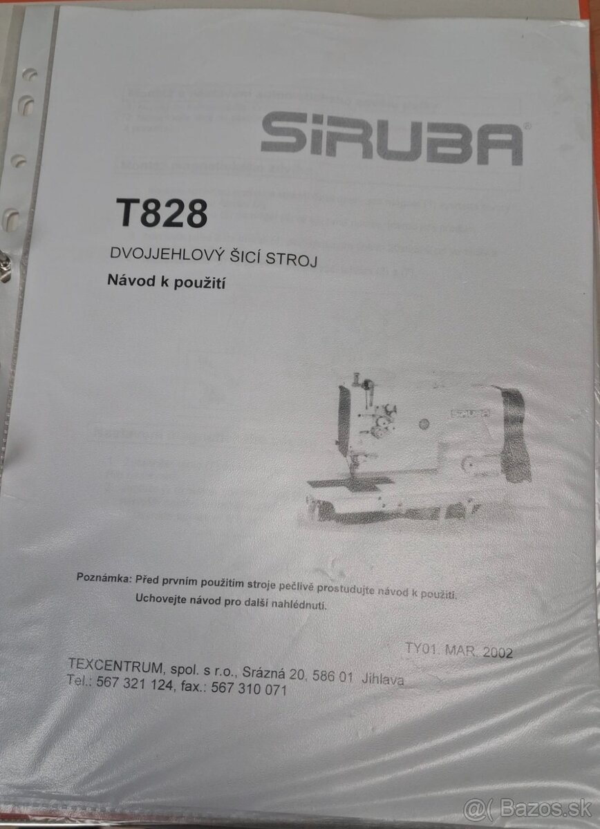 Siruba šijací stroj