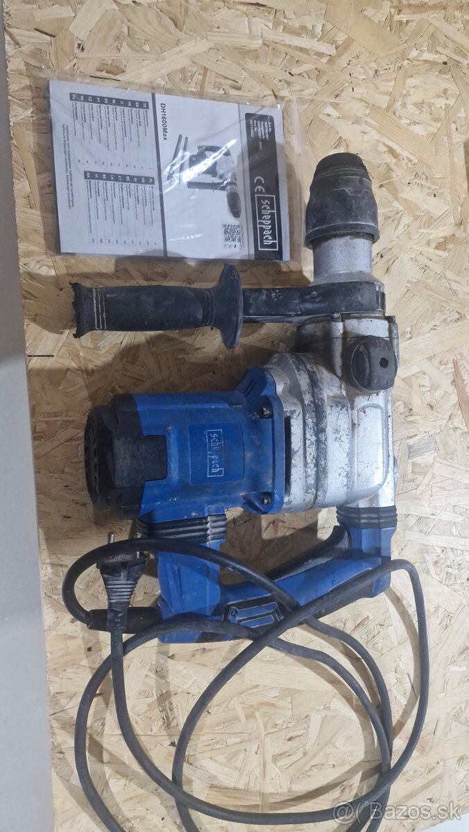 Predam buracie/vrtacie kladivo SDSmax Scheppach DH 1600 MAX