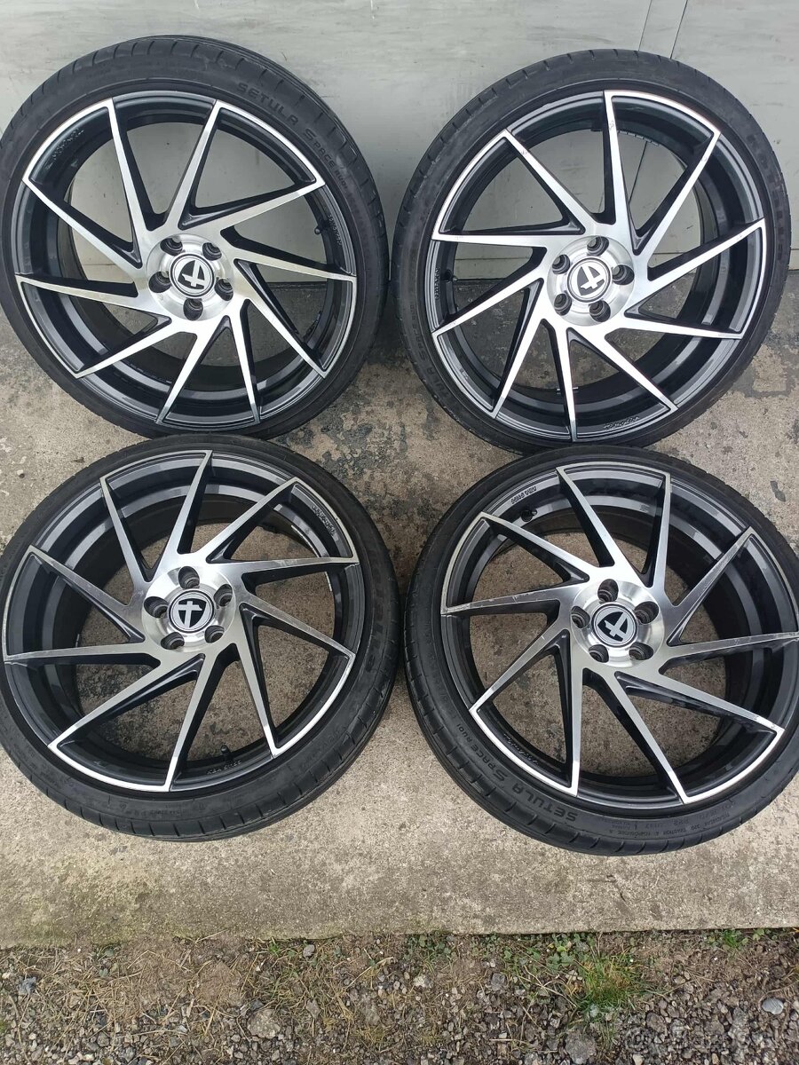 4ks alu disky orig. Tomasson 5x100 R18