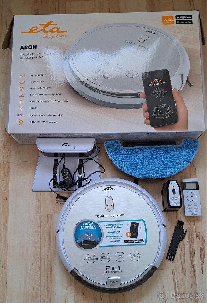 Robotický vysávač Eta - Aron