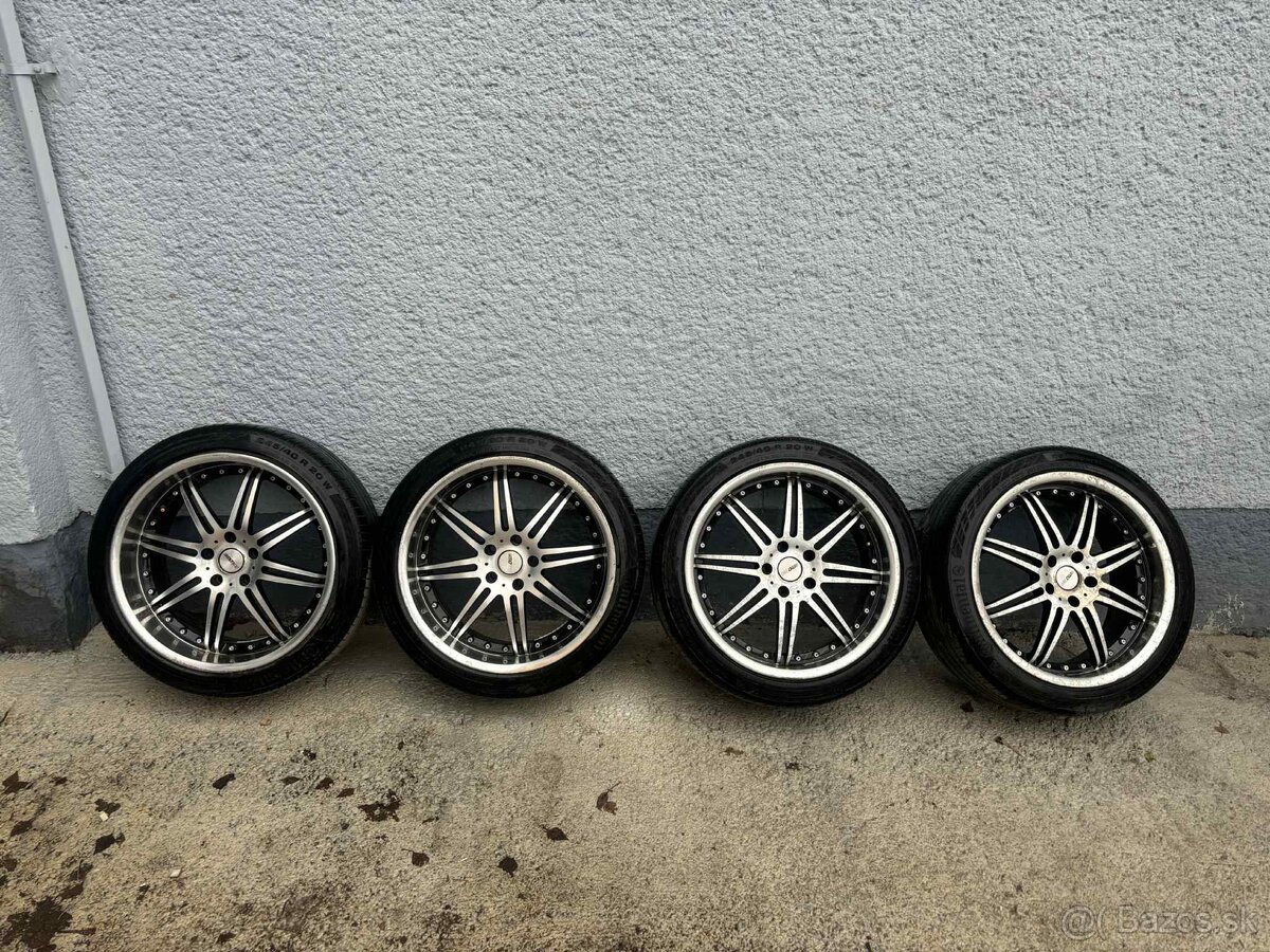 Hliníkové disky Motec Antares 5x120 R20