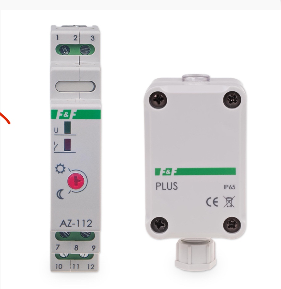 Časové relé ,súmrakovy snímač power meter