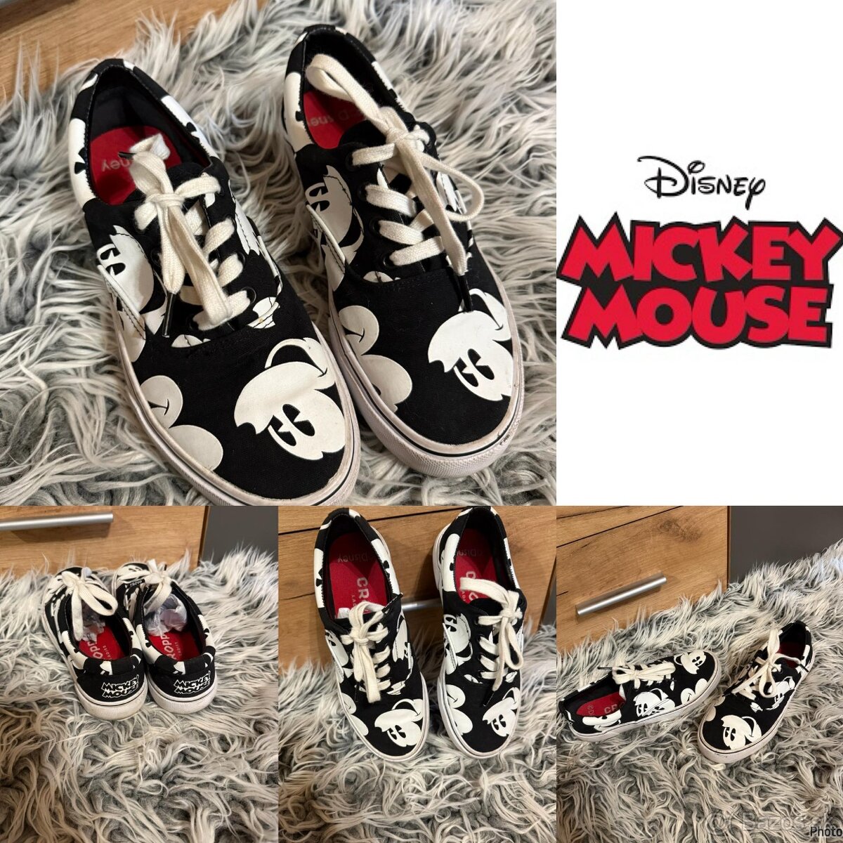 Mickey mouse by disney cropp tenisky-topanky