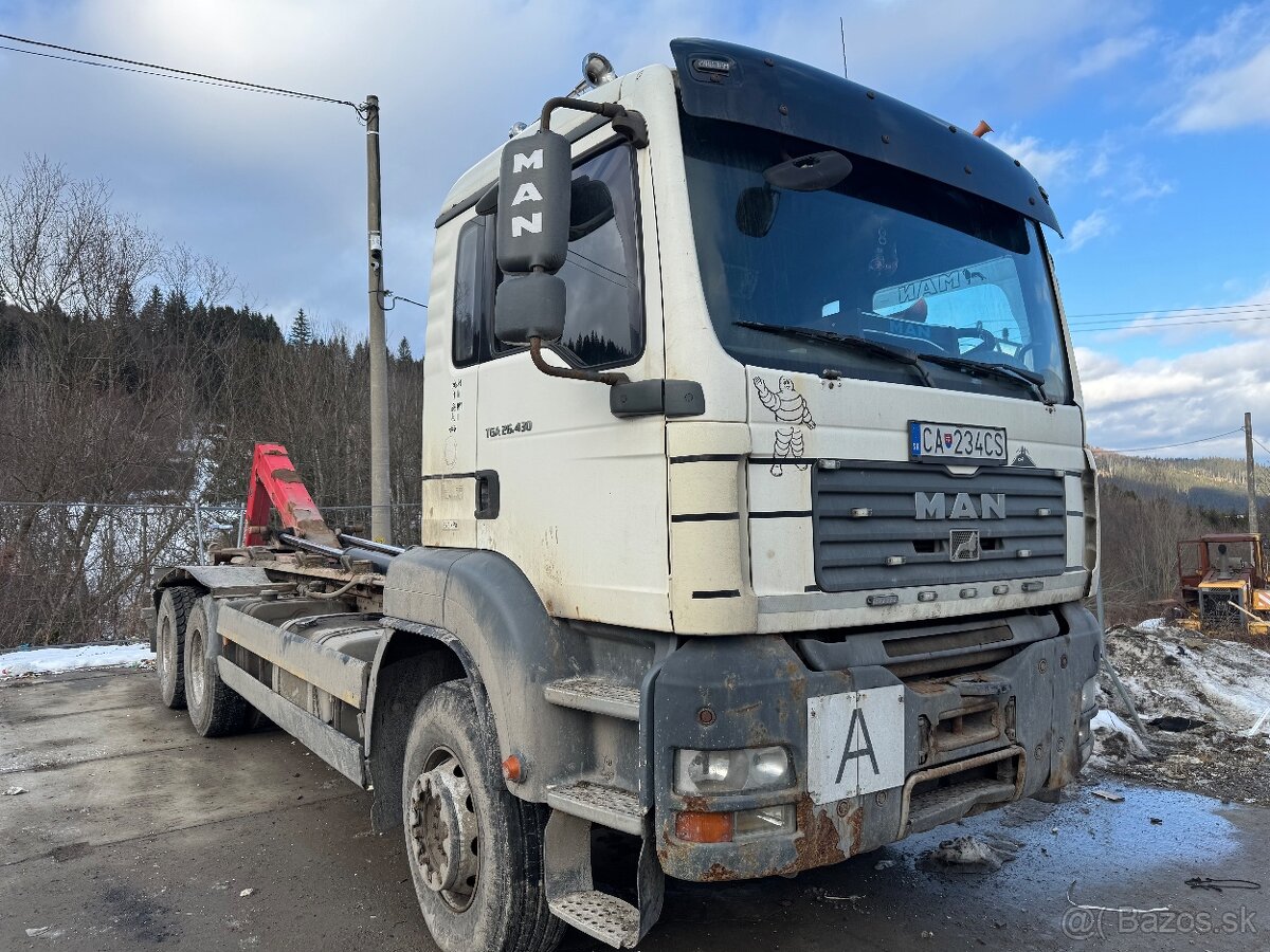 MAN tga hakovy nosič Hiab