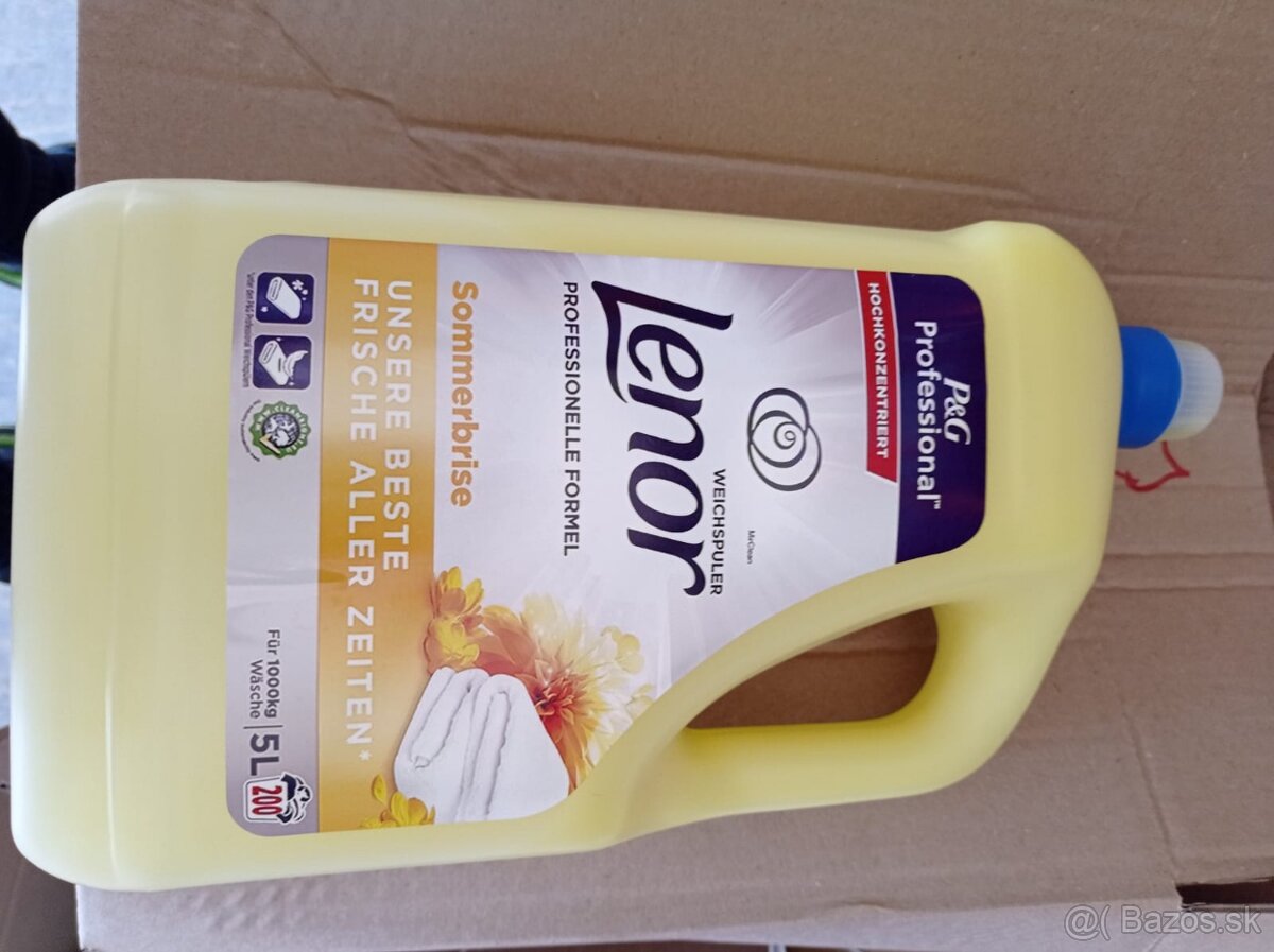 Prácie gély, pracie prostriedky, aviváž