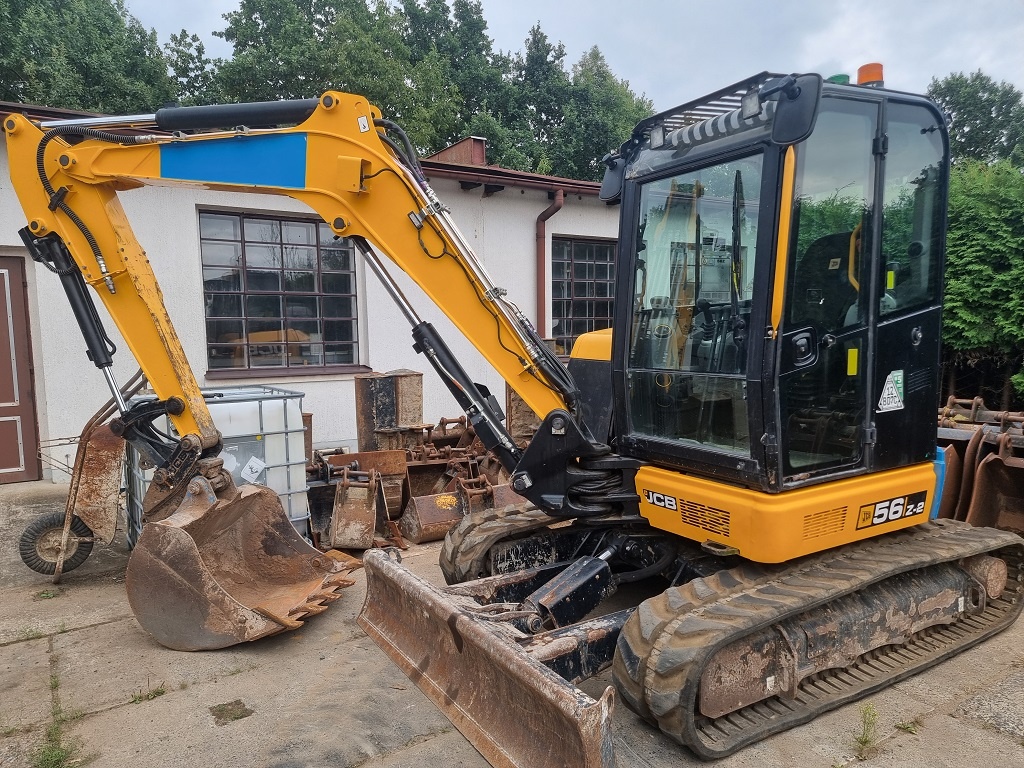 JCB 56Z-2 1850mth, A/C, pásy 85%, TOP stav po servisu
