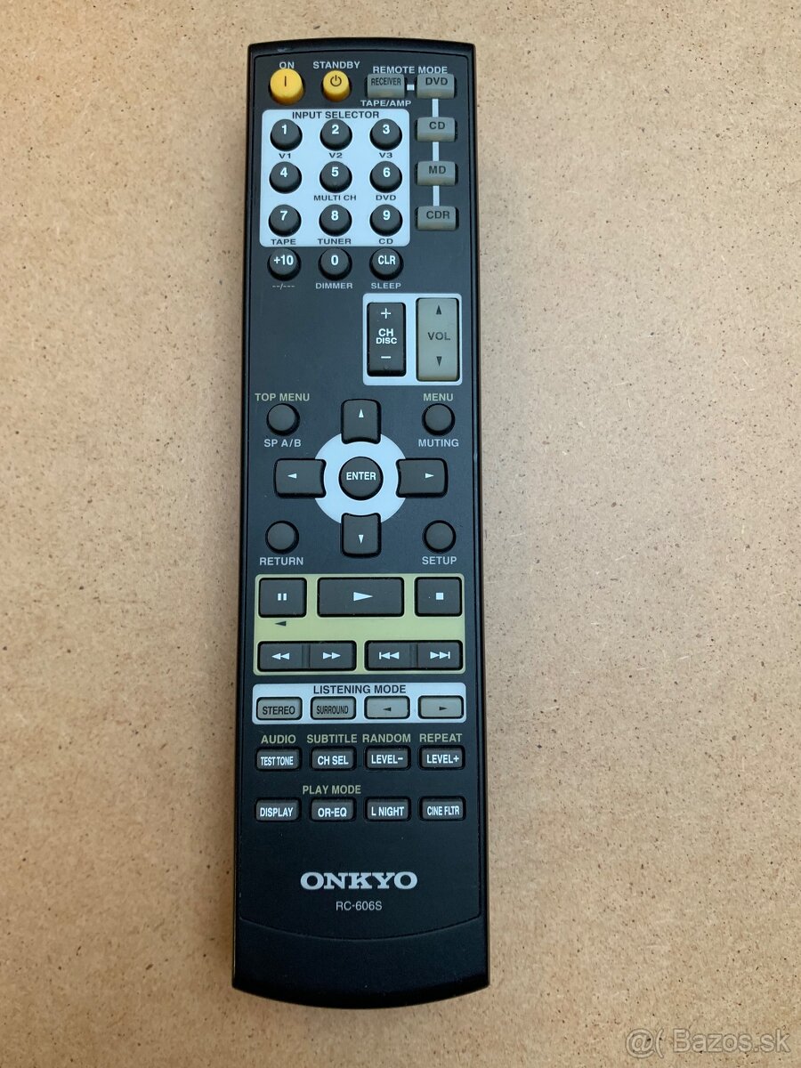 ONKYO …. Diaľkové ovladace