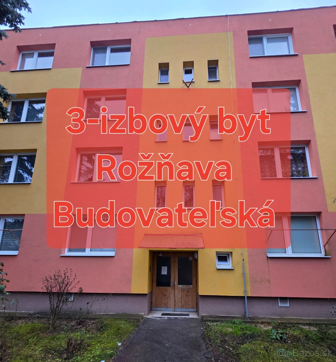 3 izbový byt s balkónom Budovateľská