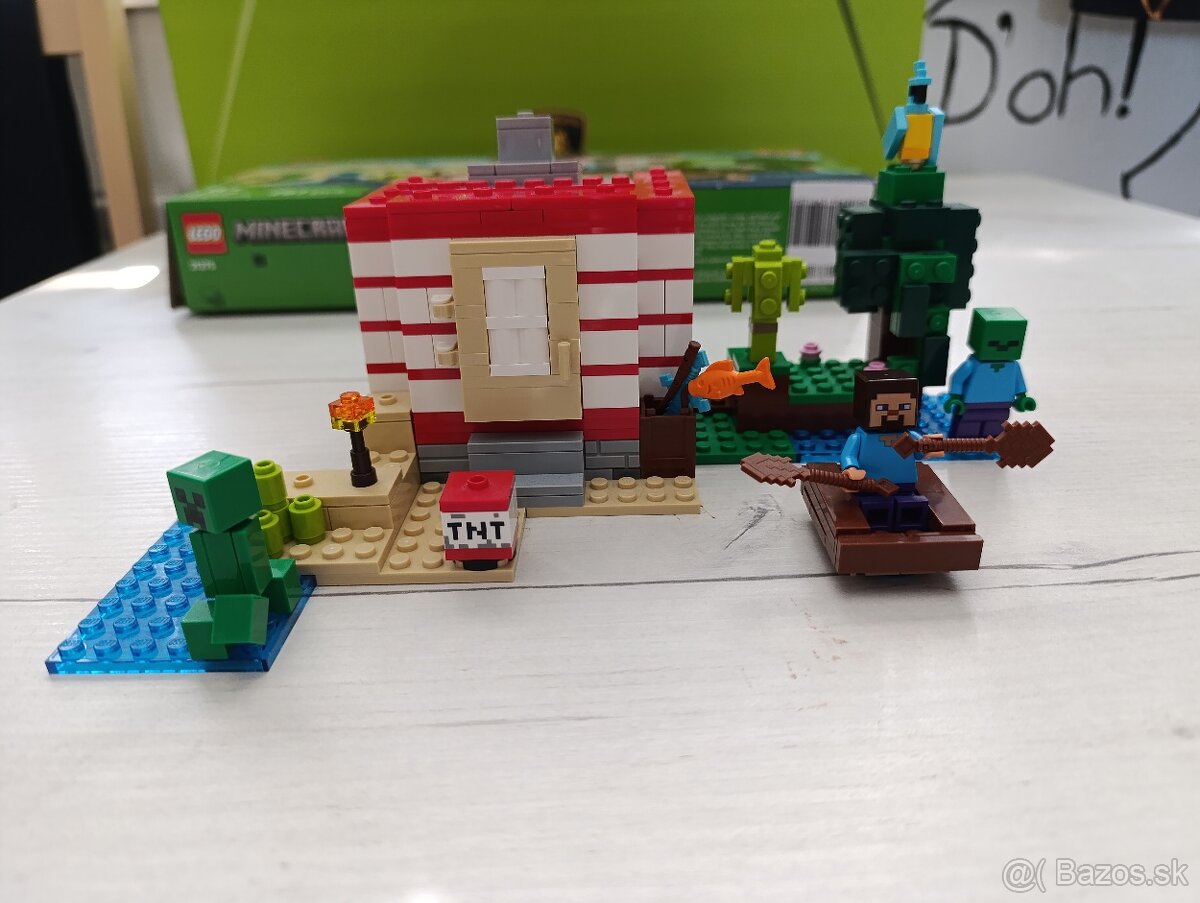 LEGO Minecraft 21275 TNT dom v džungli