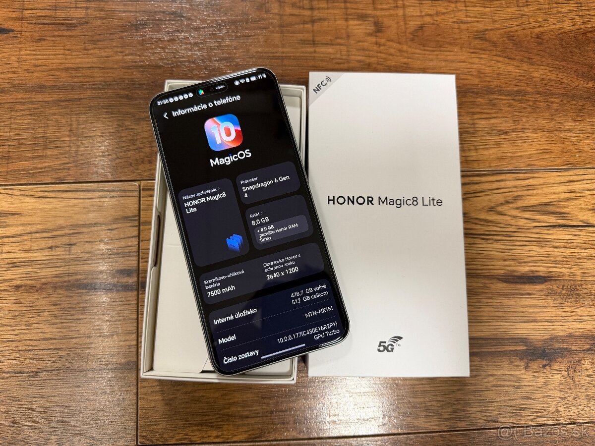 Honor magic 8 lite