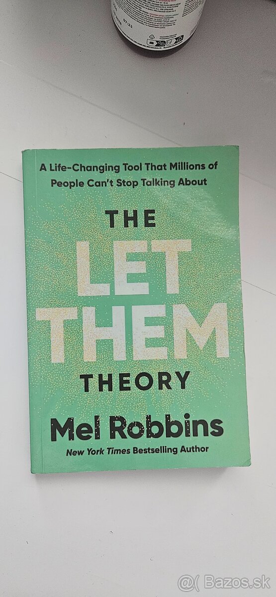 Predám knihu v angličtine Mel Robbins - Let them