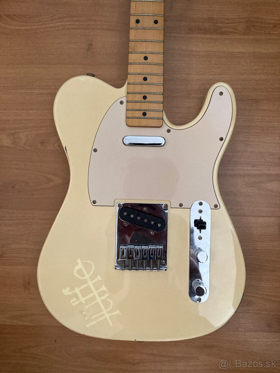 Gitara Squier telecaster+Fender mustang II modelingové Kombo