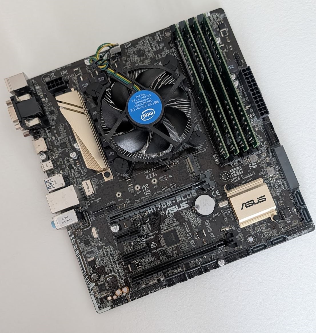 ASUS H170M PLUS + i5-6400 + 8/16GB DDR4