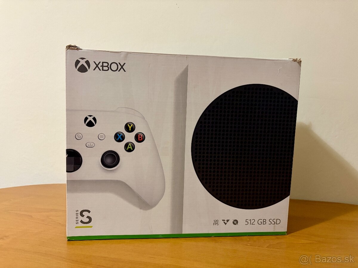 Original krabica Xbox series S 512gb SSD