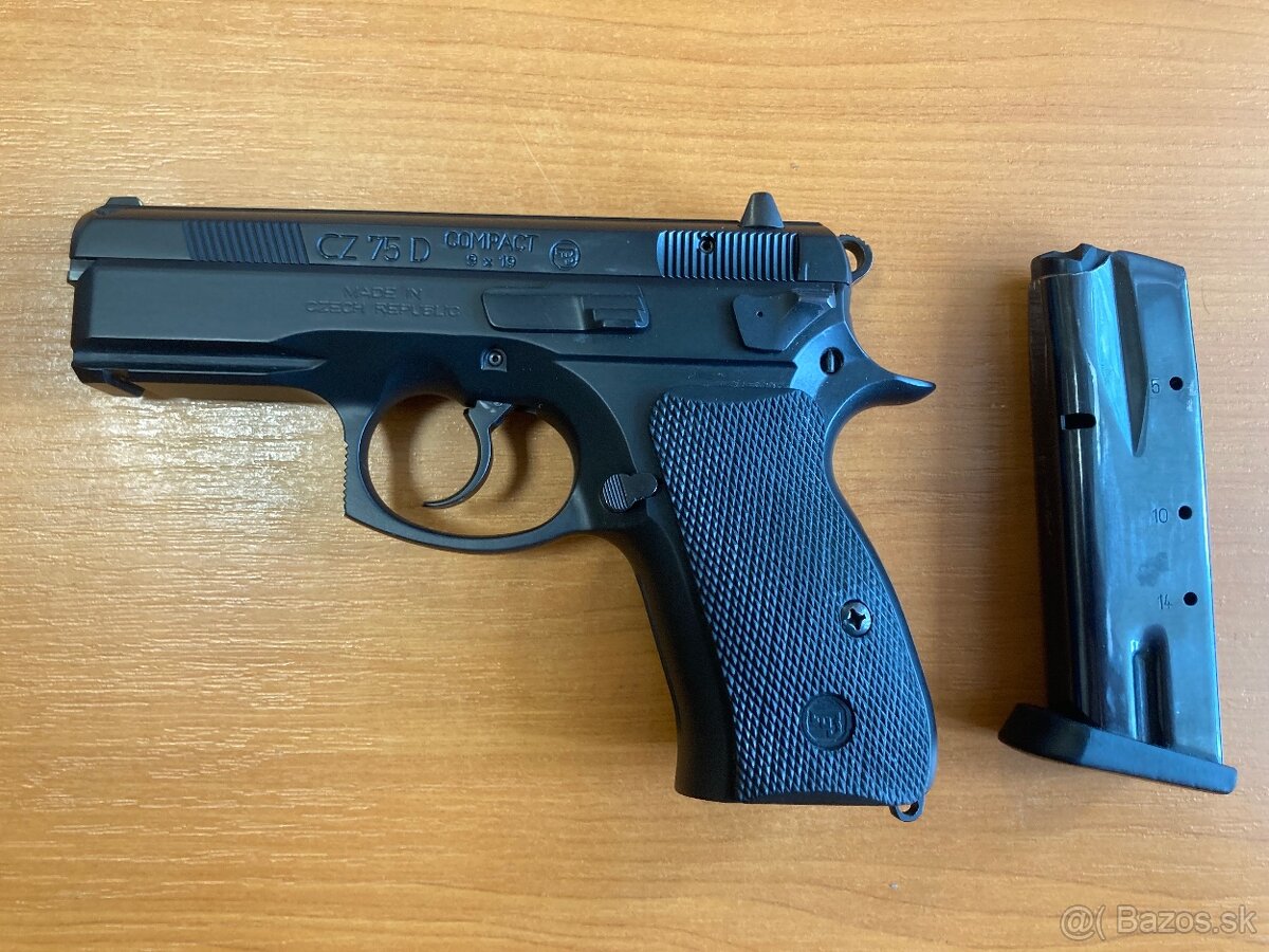 Pištoľ CZ 75 D COMPACT 9 mm