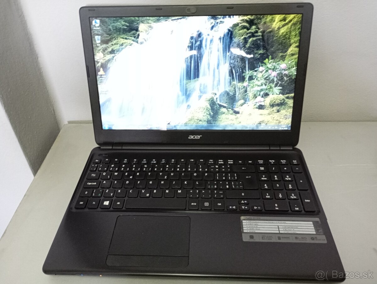 predám notebook ACER ASPIRE E1-510 , WINDOWS 7