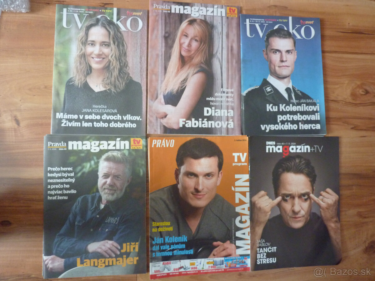 Predám staré časopisy
