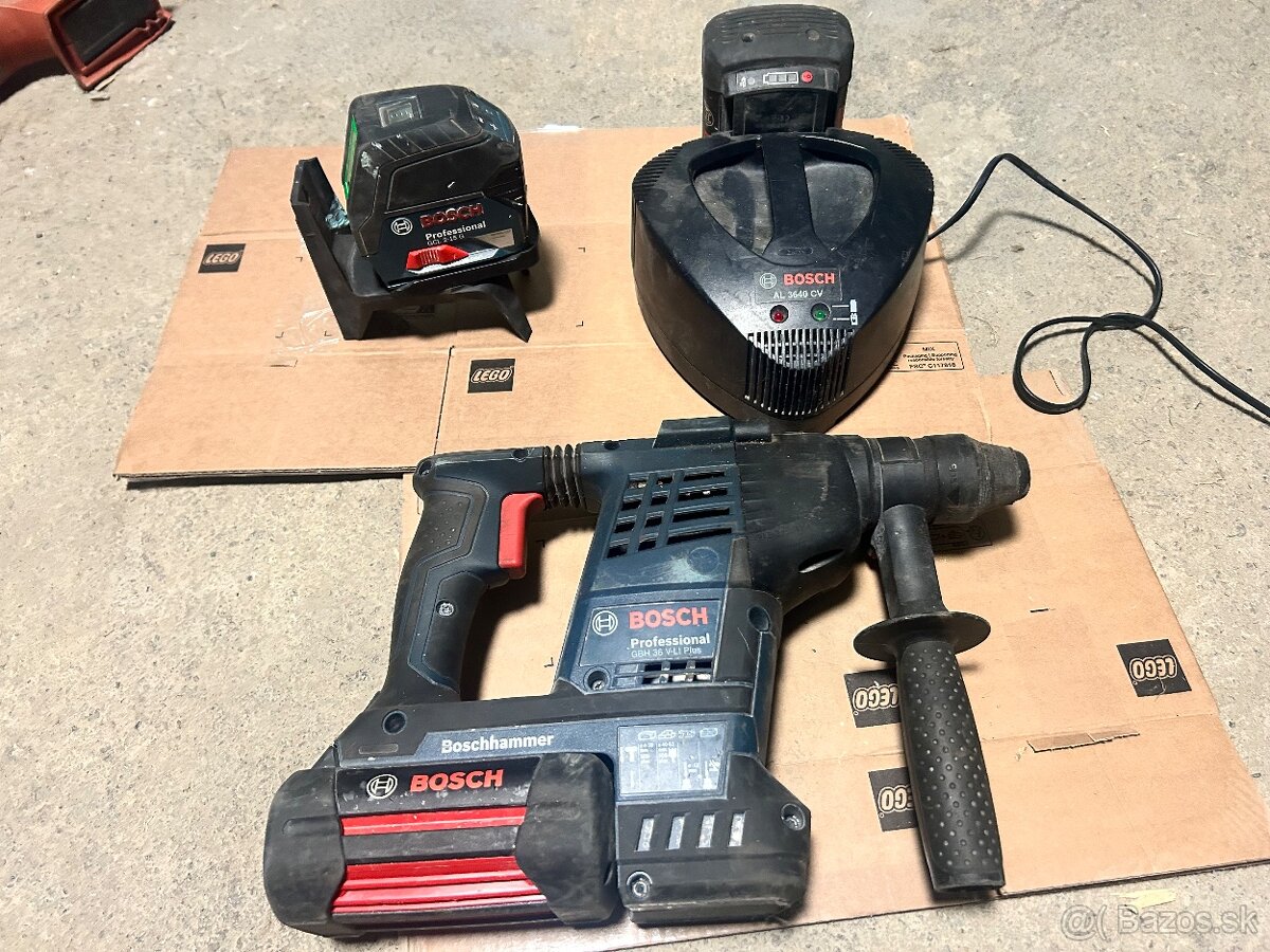 Bosch Akumulátorové vŕtacie kladivo GBH 36 V-LI Professional