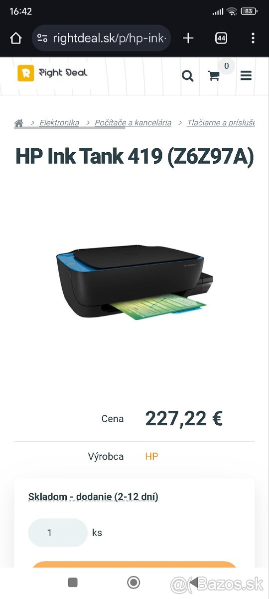 Tlaciaren