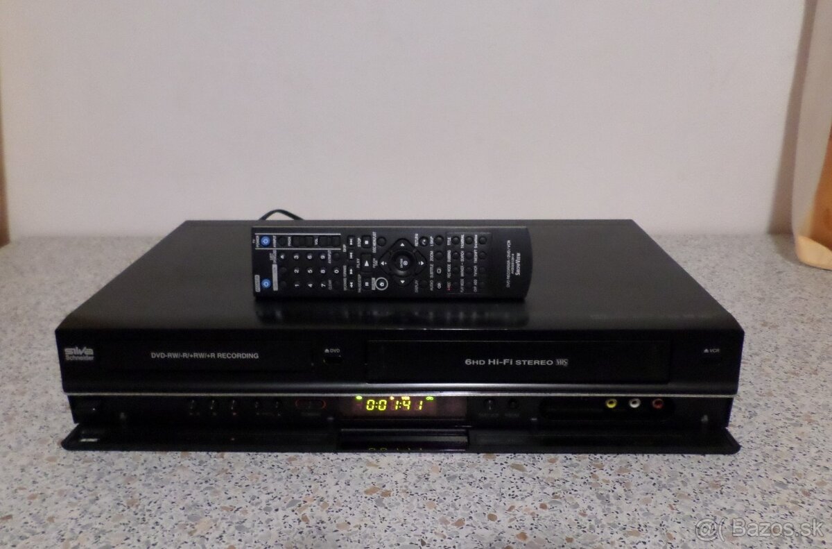 📼>📀VHS-DVD rekordér Schneider DVR4957