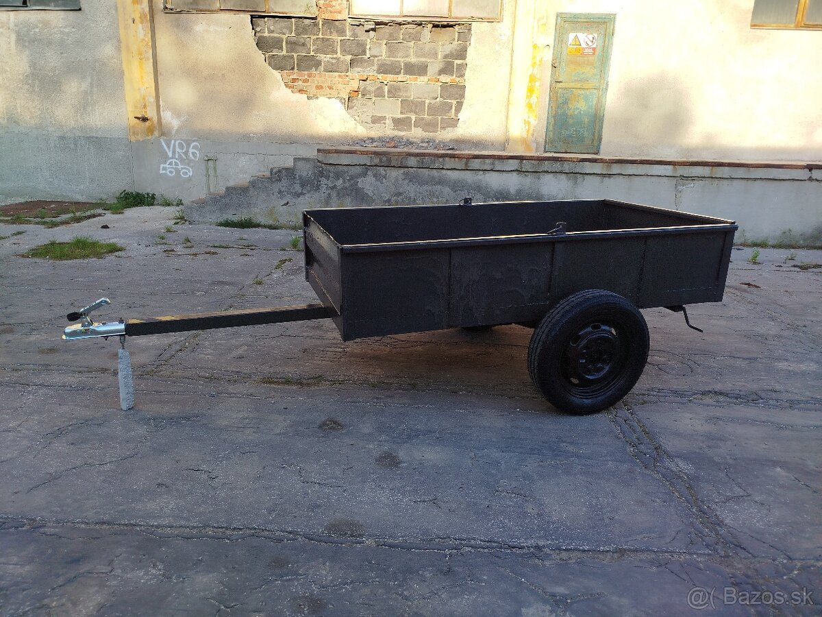 Predám brzdený prívesný vozík/vlečku 200cmx110cmx32cm