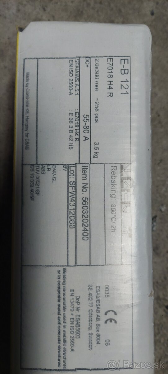 Zváracie elektródy