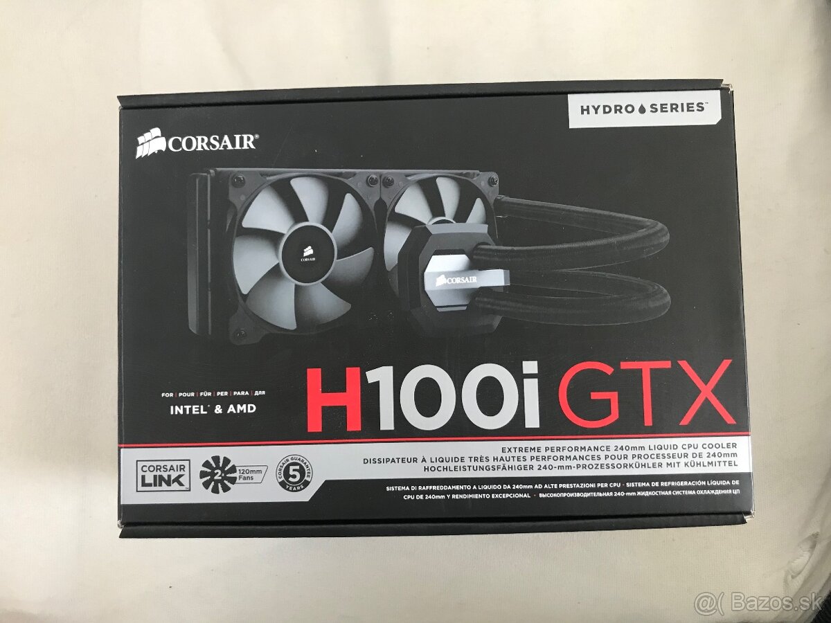 Corsair H100i GTX
