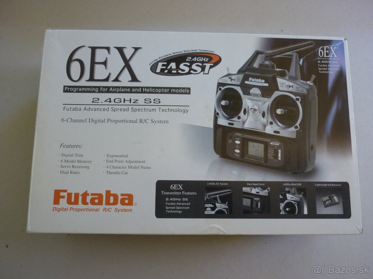 Vysielač Futaba T6EXP 2,4 GHz