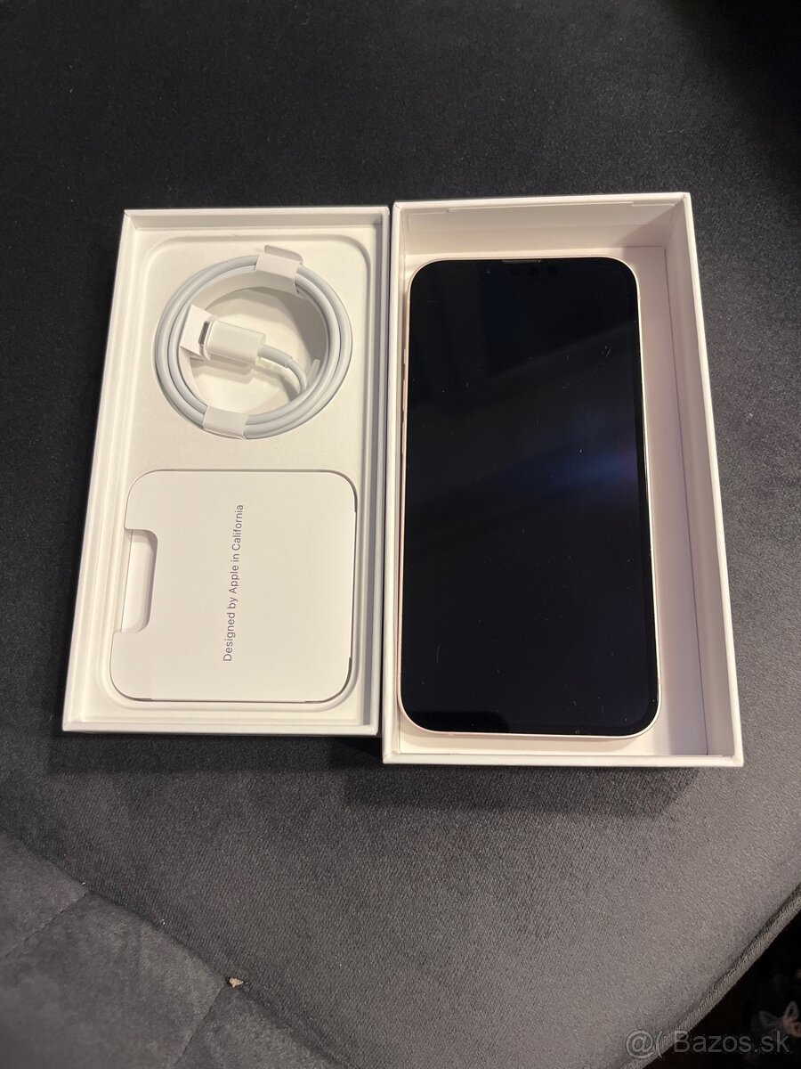 iPhone 13 Ružová 128 GB kapacita baterie 88%