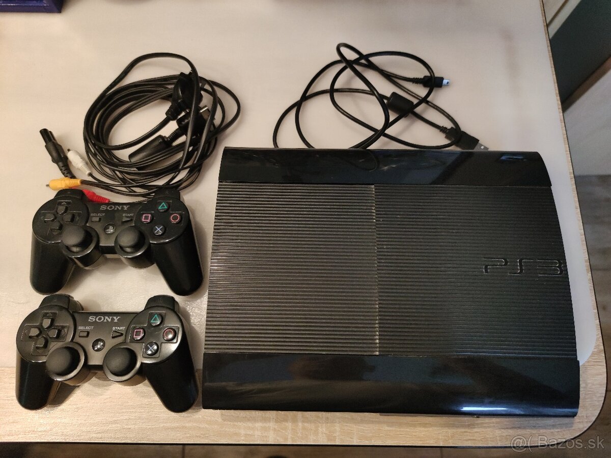 Predám Sony PLAYSTATION 3 SuperSlim 500 GB