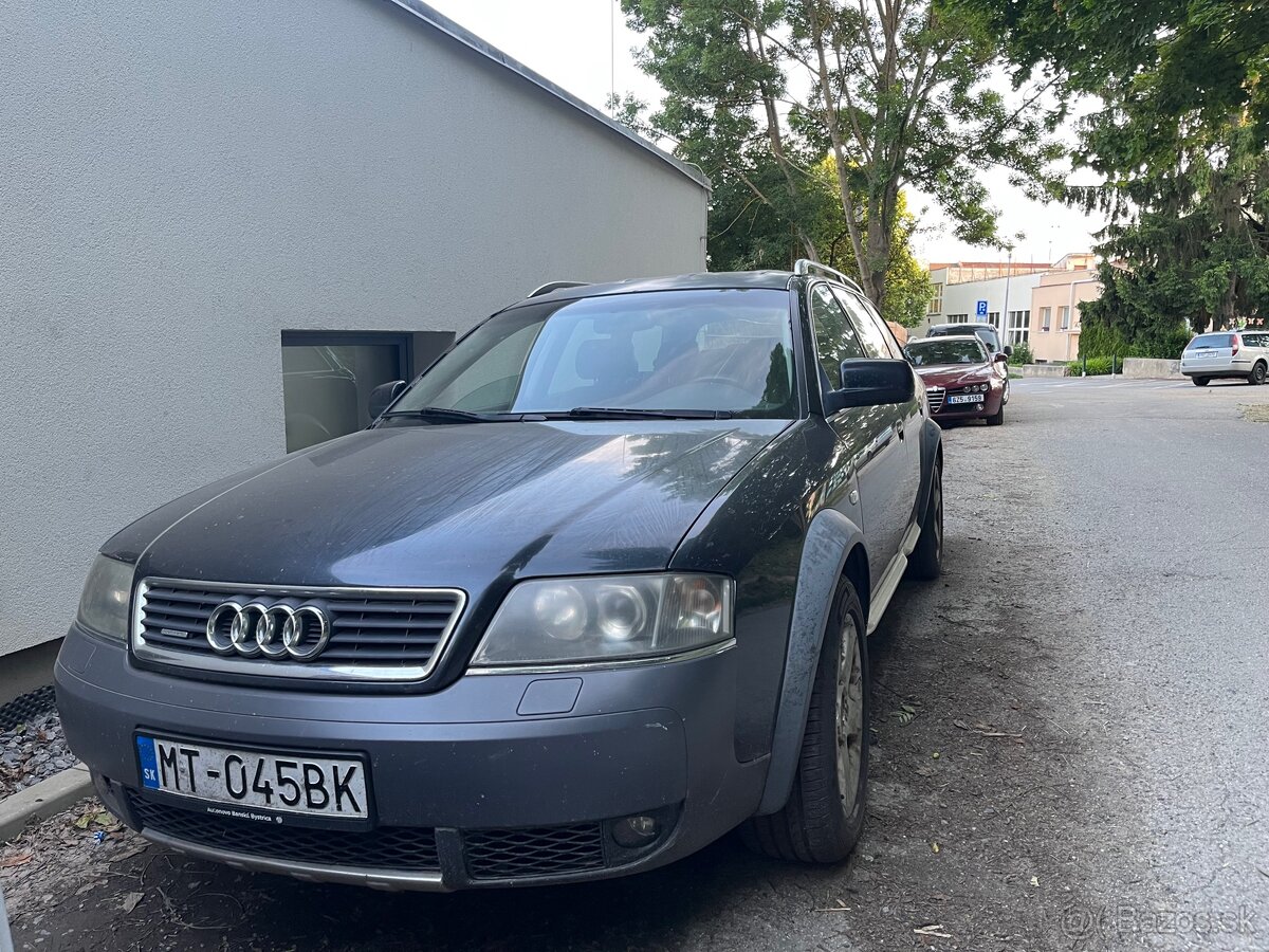 Audi A6 allroad 2.5 TDI na náhradné diely