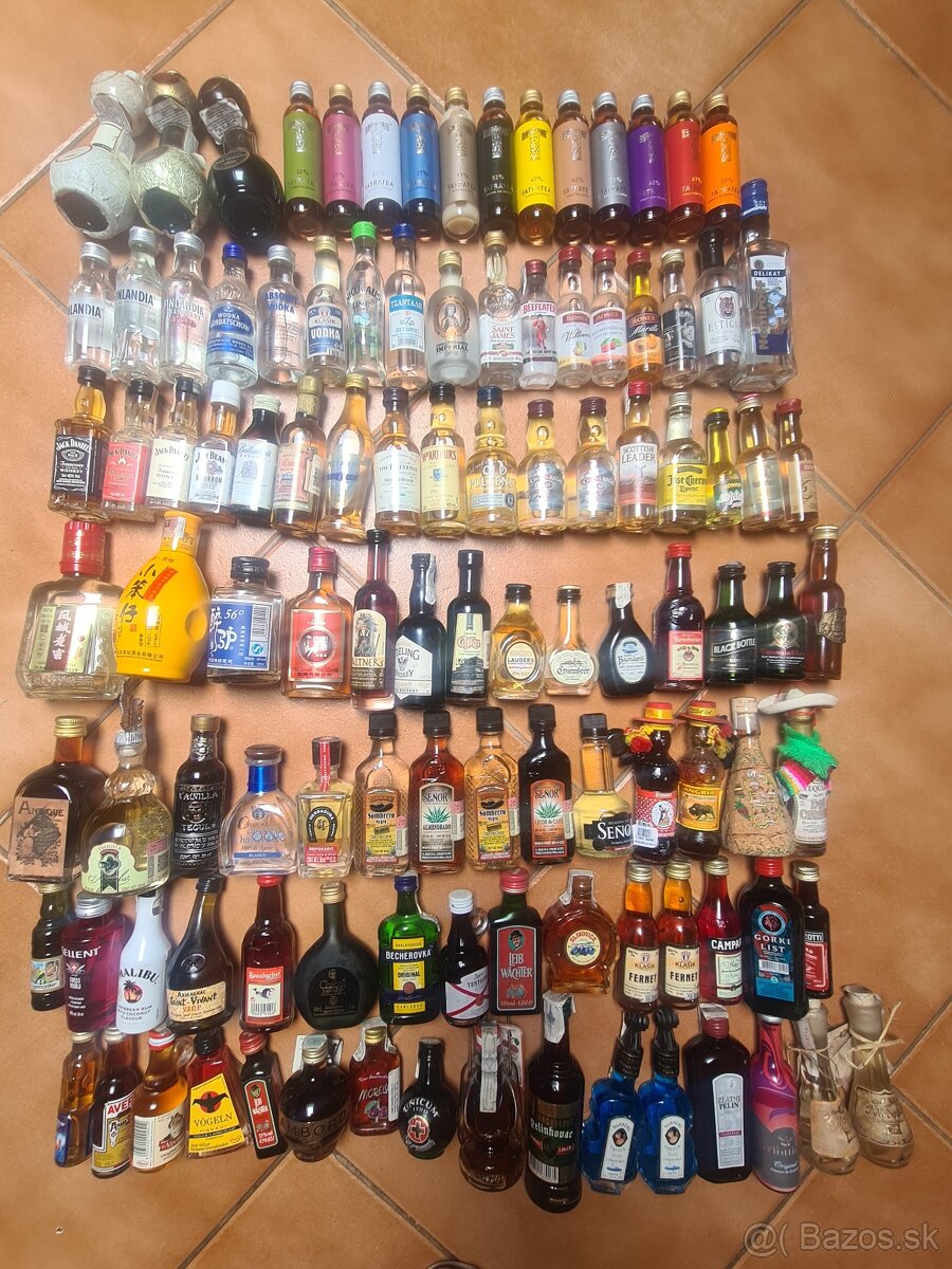 Zbierka mini flastičiek