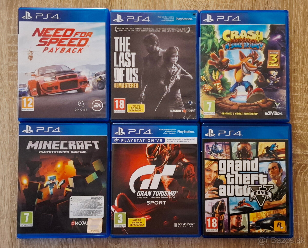 Predam hry na PS4 Idu hrat aj na PS5