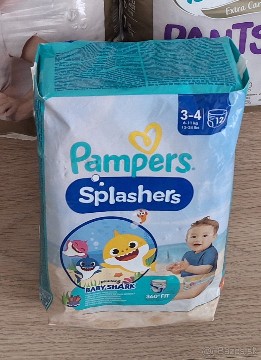 Plienky do vody Pampers Splashers 3 - 4