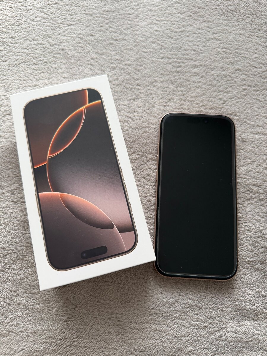 Predám Apple iPhone 16 Pro 256 GB