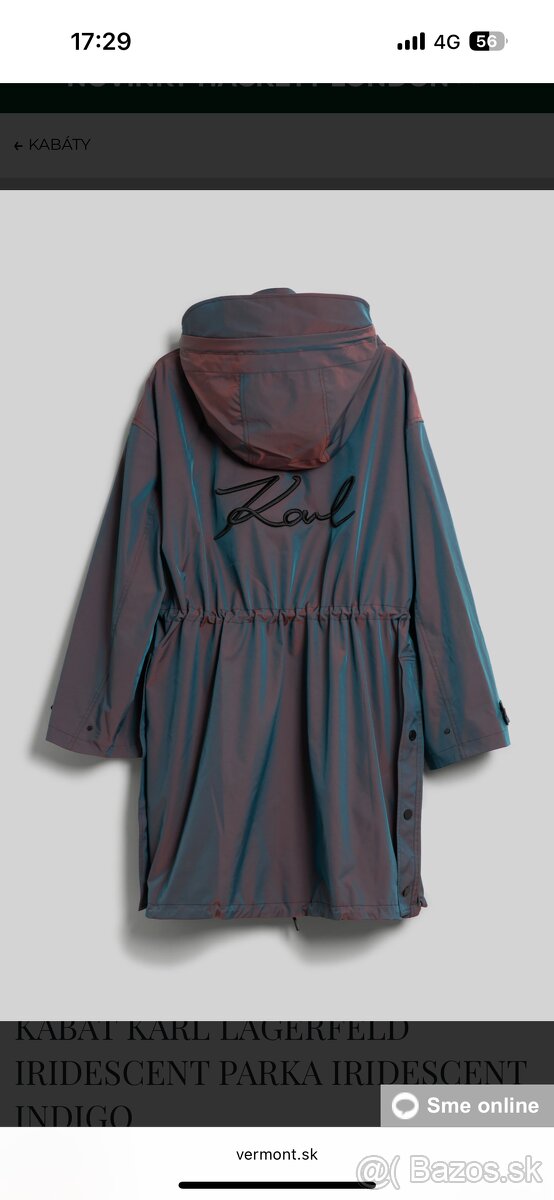 Karl Lagerfeld kabát