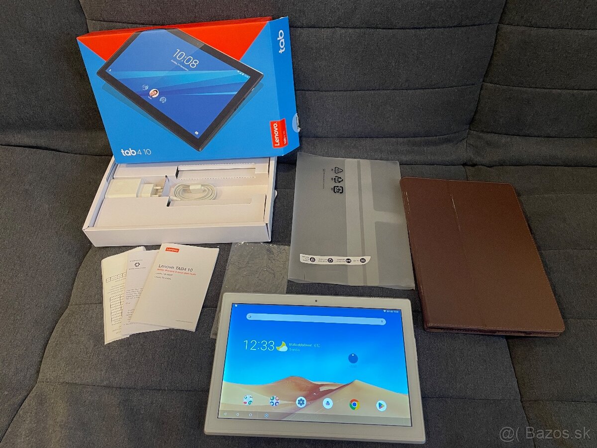 Lenovo Tab 4 10 WIFI 2G + 32GB biely + zatvárací obal