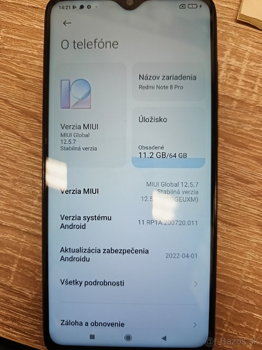 Xiaomi Redmi Note 8 Pro používaný