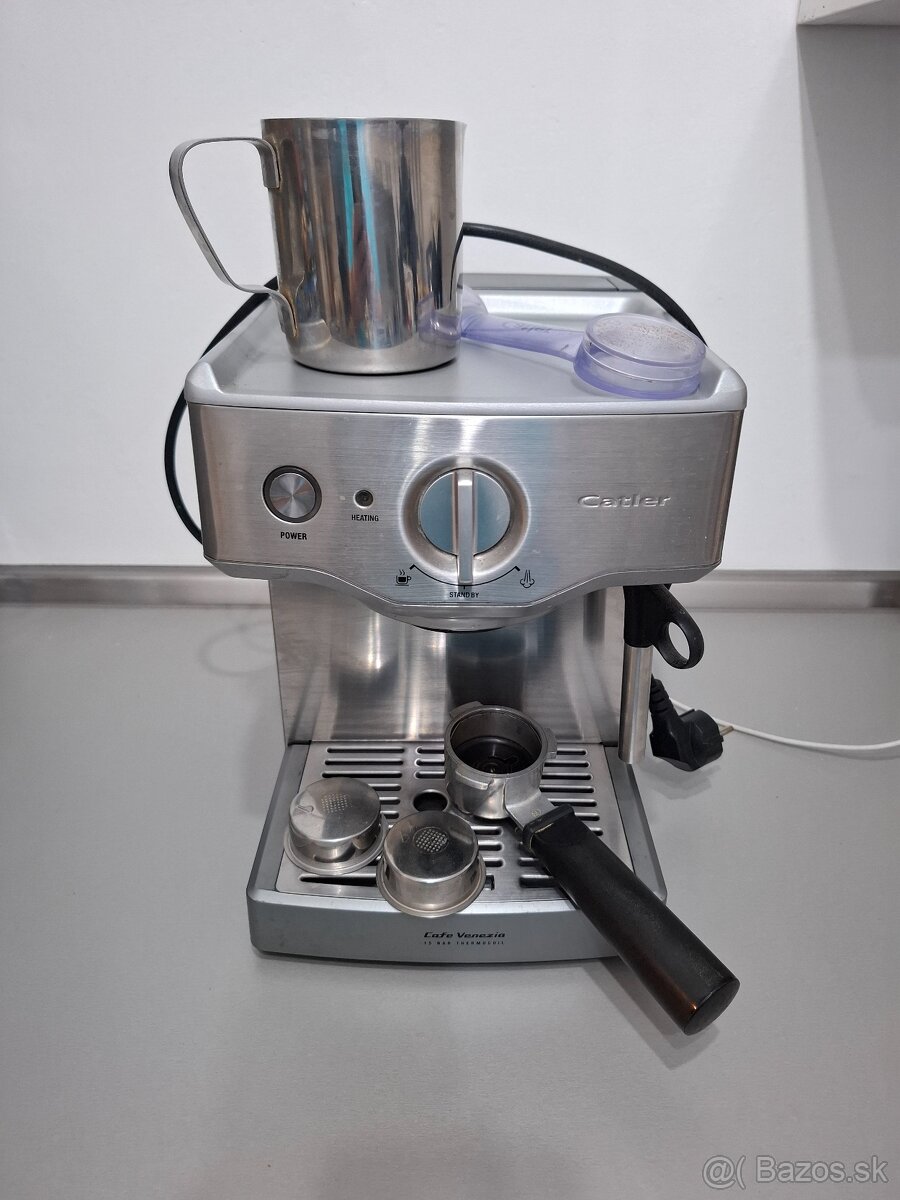 Predám pákový kávovar catler es4011
