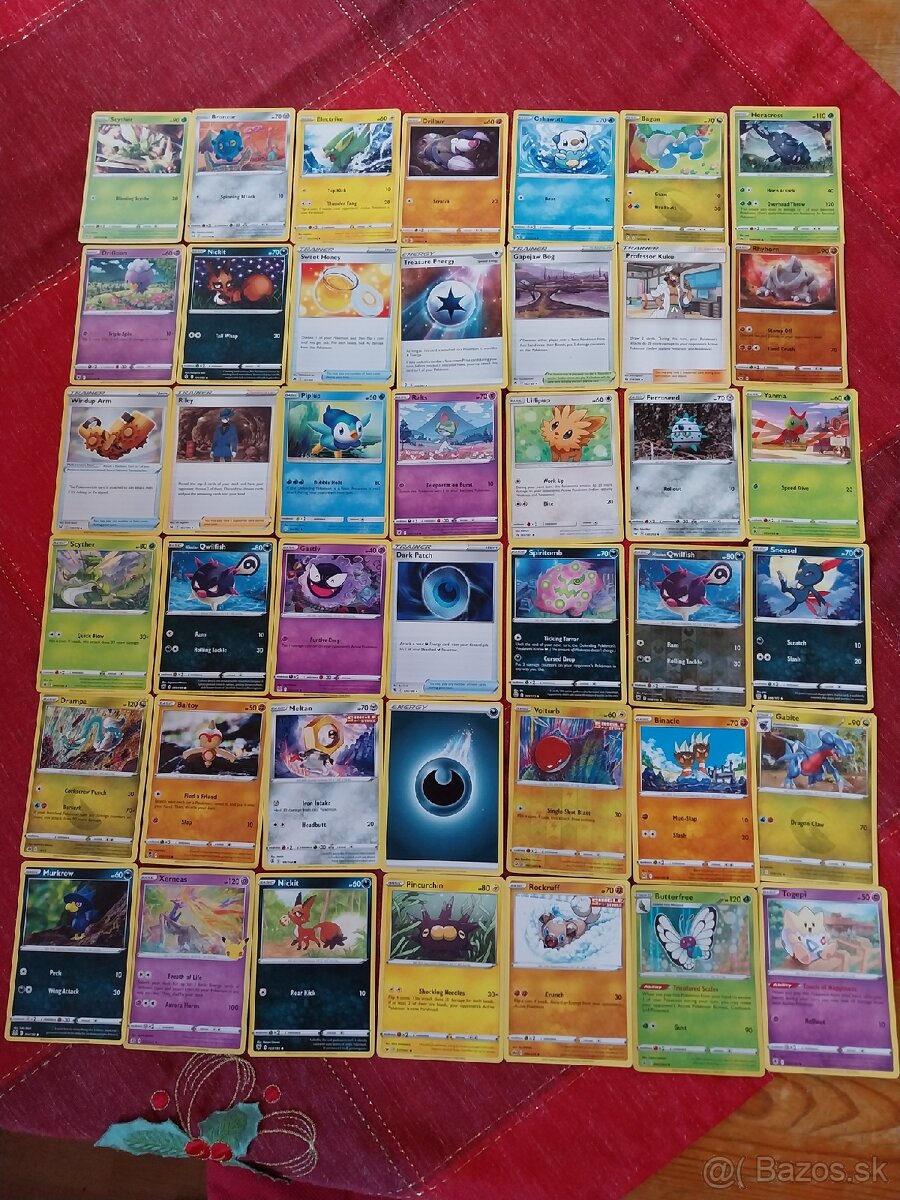 Predám originál karty pokemón