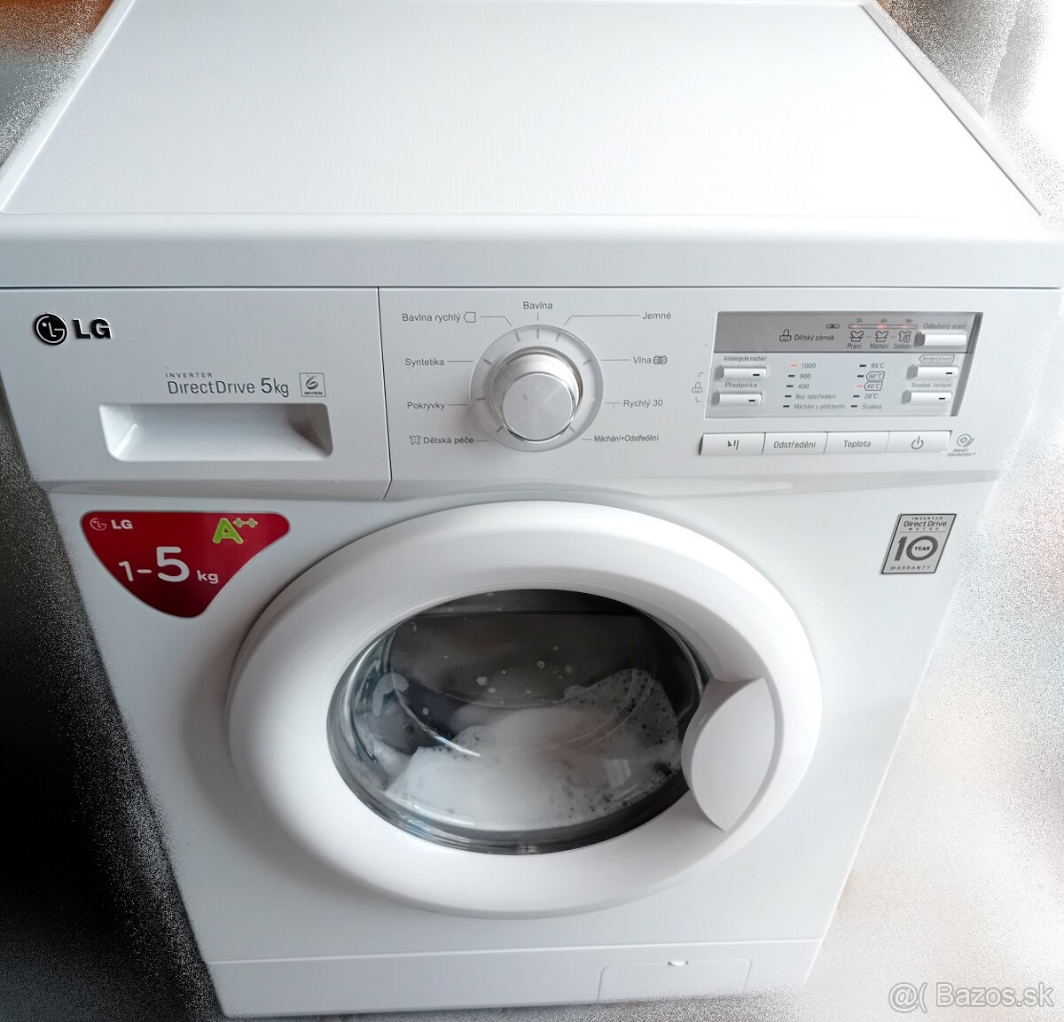 Pračka LG 1-5Kg A++ , SLIM