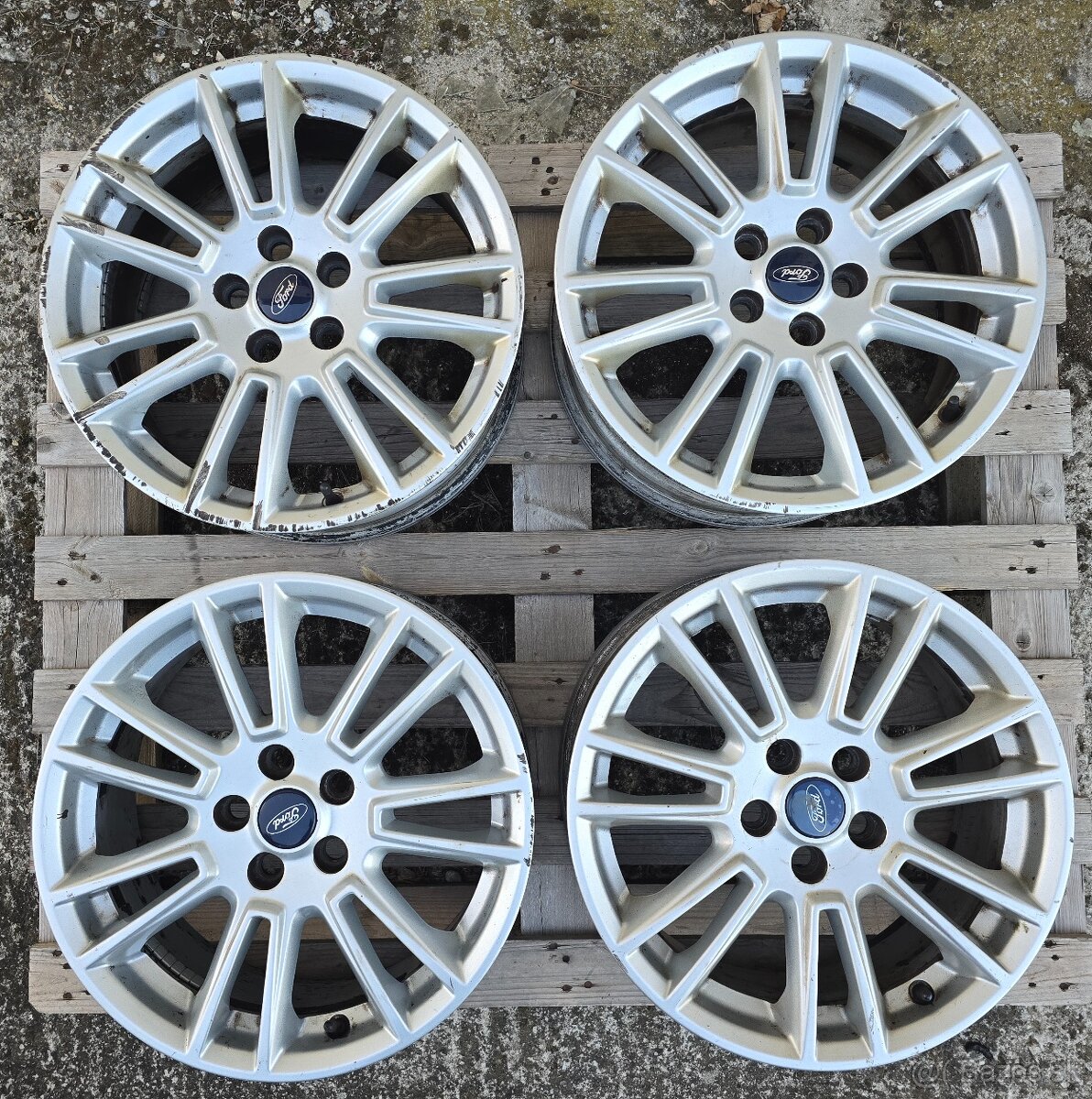 ORIGINÁL FORD HLINÍKOVÉ DISKY 5x108 R17