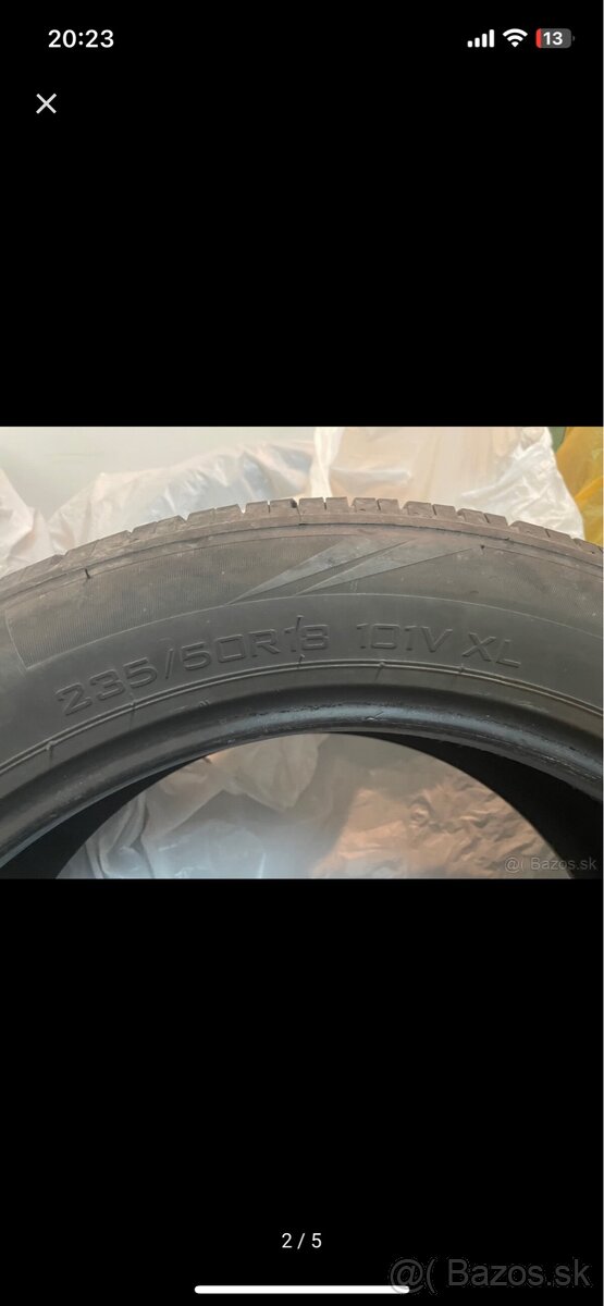 Letné pneu Haida HD668. 235/50 R18 101V XL