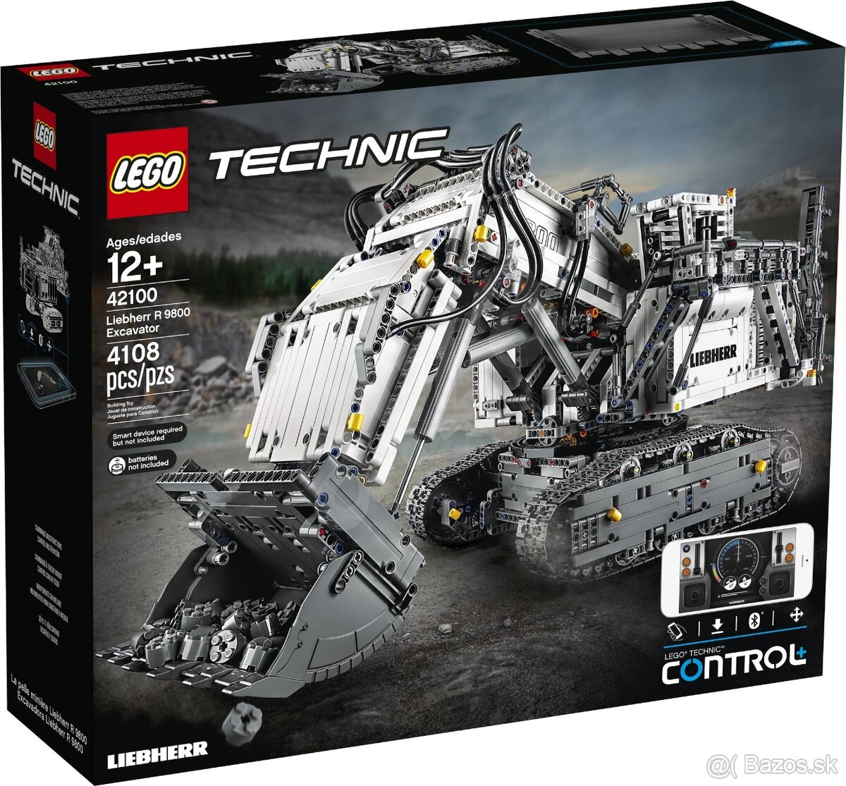 LEGO Technic 42100 Bager Liebherr R9800