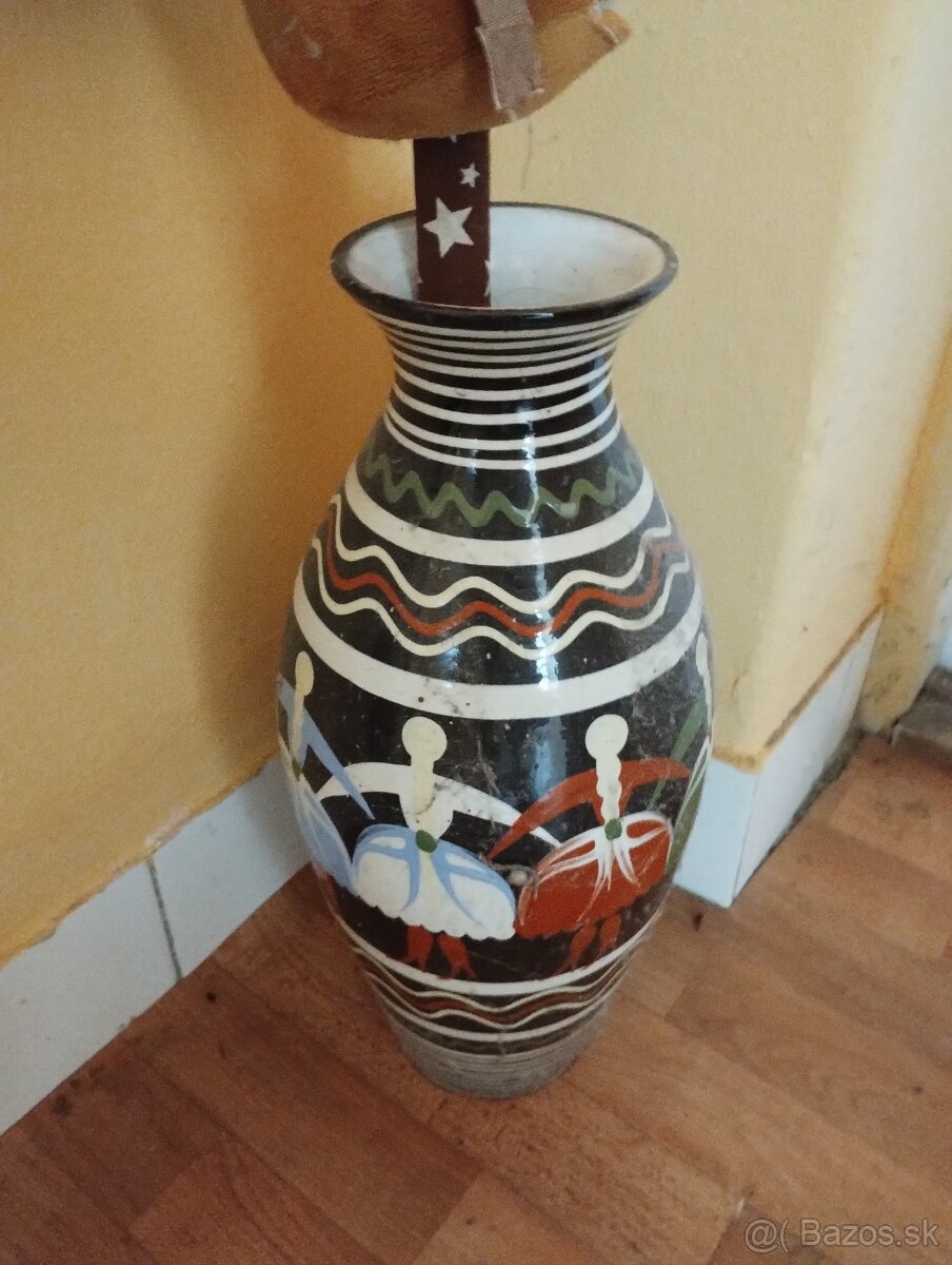 Ručne maľovaná vazav