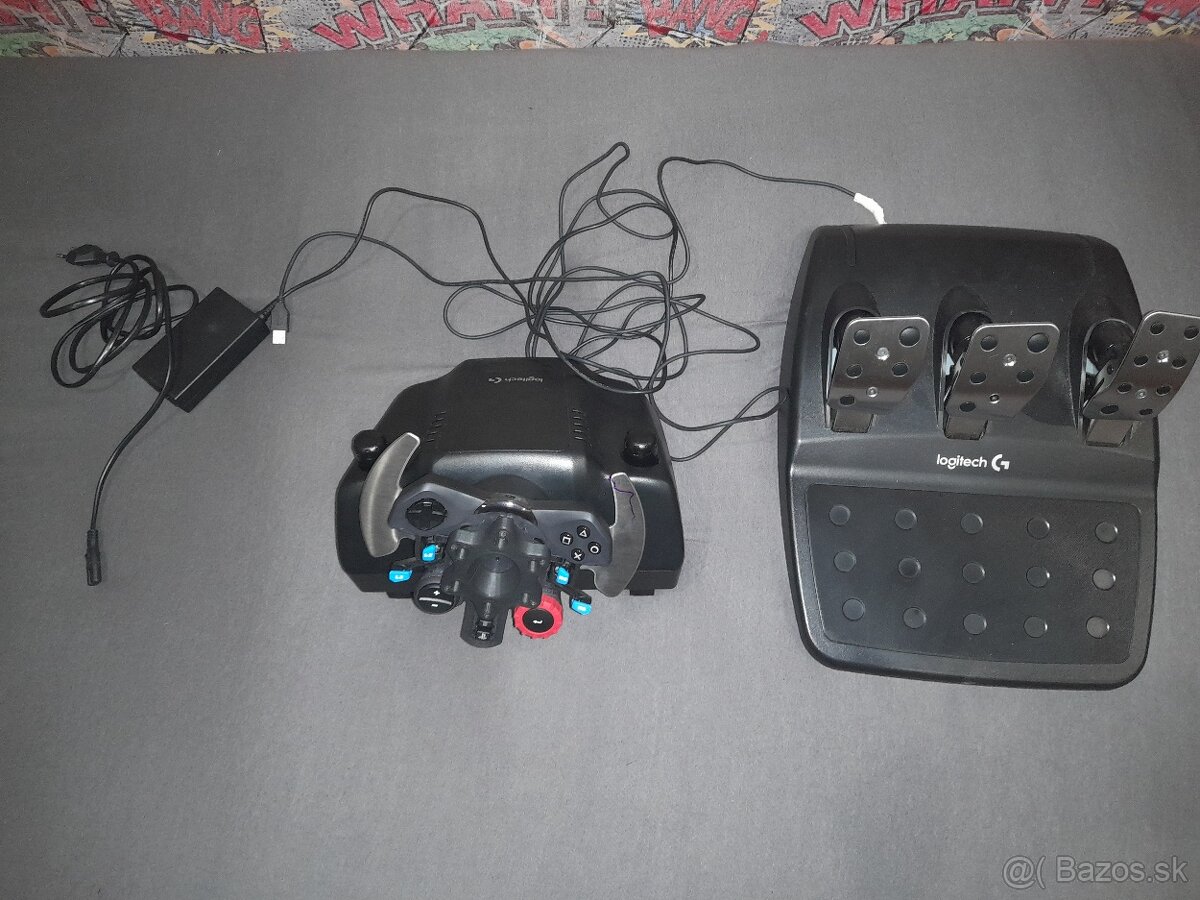 Logitech G29 + pedále simracing volant