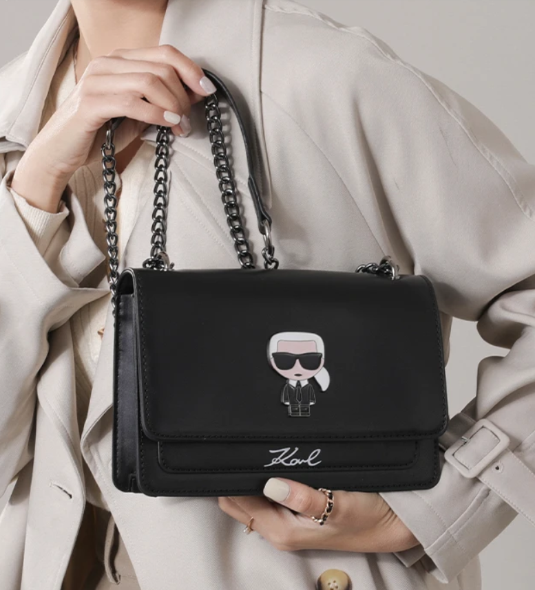 kabelka Karl Lagerfeld čierna