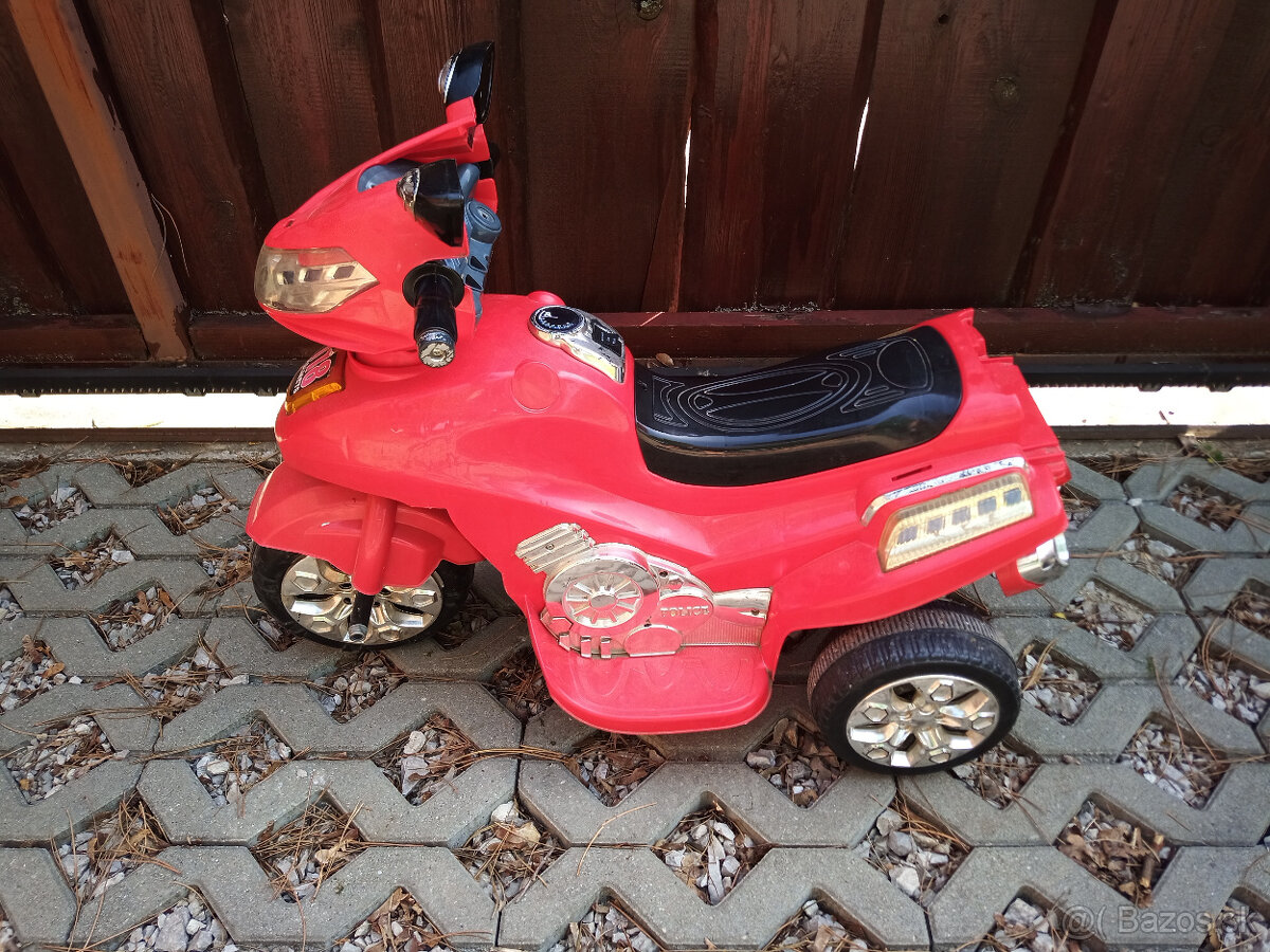 Detská elektrická motorka/trojkolka