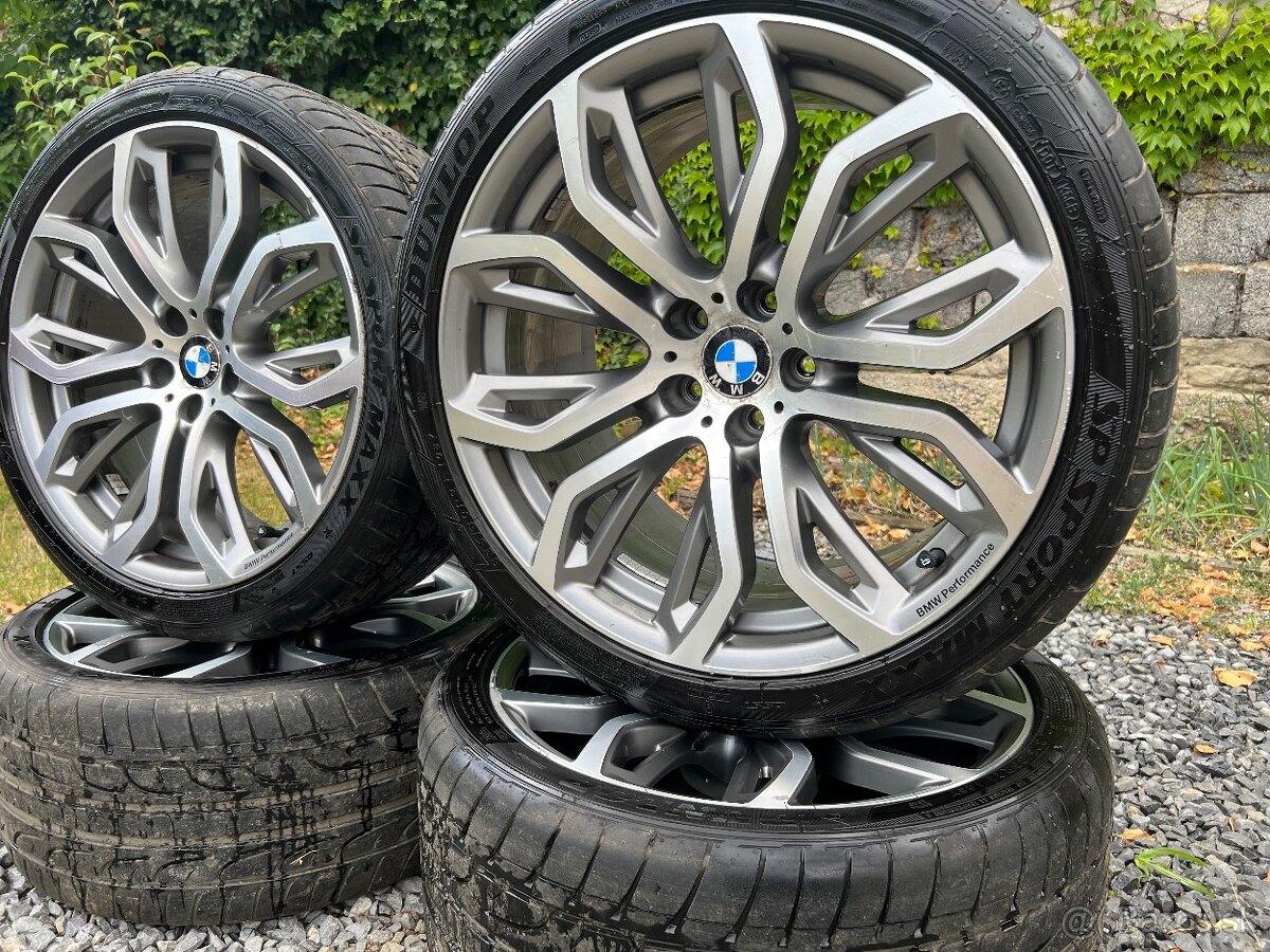 Predám originálne disky BMW X6 M-Performance 21”styling 599M